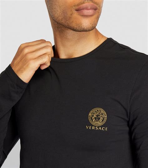 versace t-shirt india|versace long sleeve t shirts.